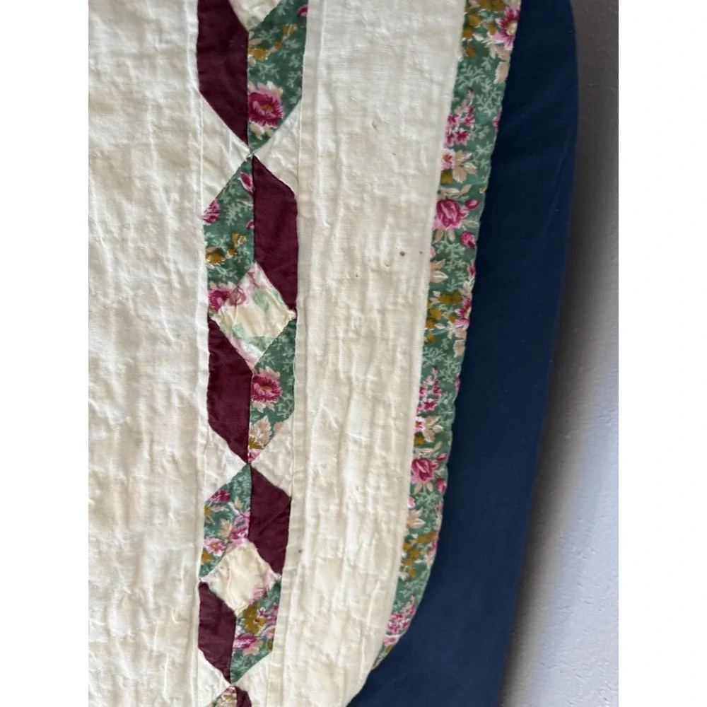 Vintage Quilt Bedspread King 82 X 93